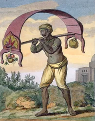 Paeni Caori (dévot religieux portant des offrandes pour les dieux), de 